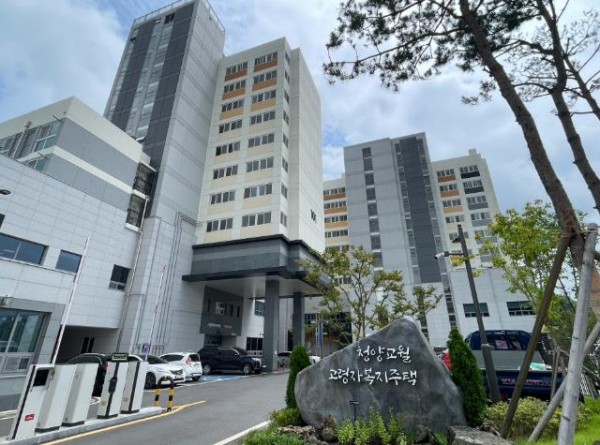 청양 교월 고령자복지주택 전경 사진청양군