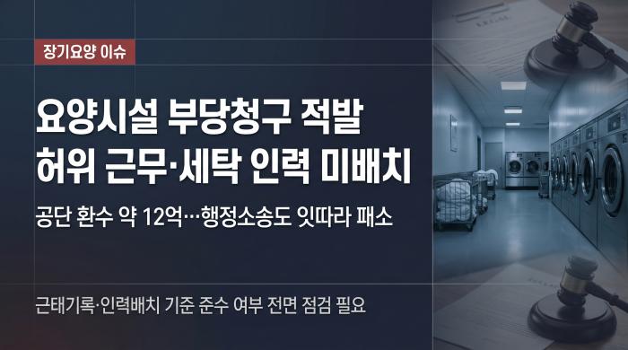 이 시설은 시설장 근무시간 부풀리고 필수인력 허위신고 등으로 인해 건보공단으로 부터 12억원이상 환수됐다이미지나노바나나
