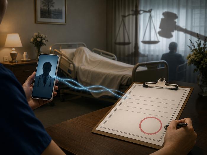 요양기관은 입소자가 사망했을 때 의사의 실제 검안 여부 검안 일시 검안 장소 사망 원인 확인 과정을 명확히 기록해야 한다 신속한 장례 절차보다 중요한 것은 적법한 사망 확인 절차다이미지AI