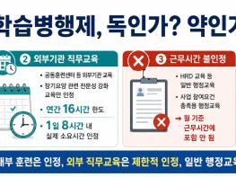 일학습병행제 교육시간, 장기요양기관 근무시간 인정 범위는? 기사 이미지